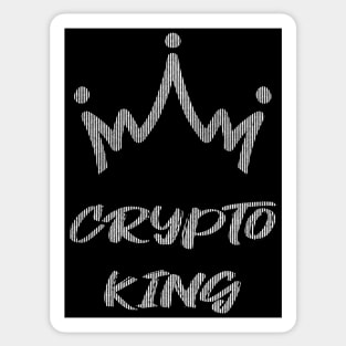 Crypto King Sticker